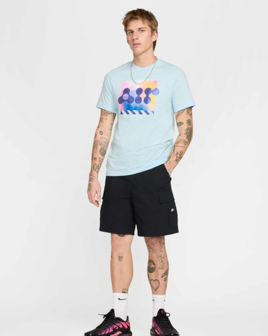 Nike Sportswear Cosmic Tee (Glacier Blue) Nike
