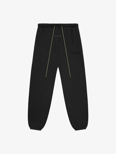 Fear of God Essentials Core Collection Sweatpants 'Black' – front, flat lay