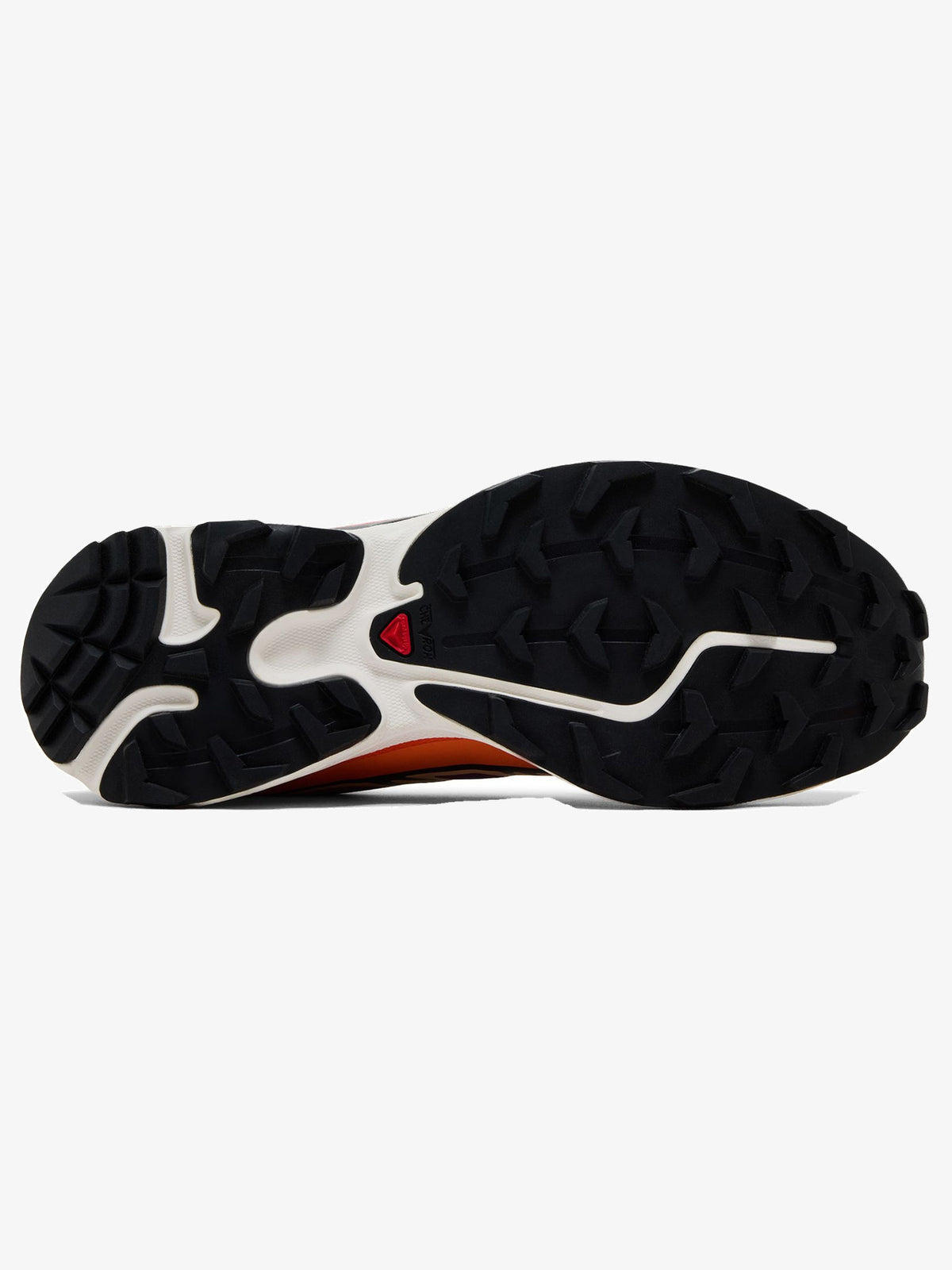 Salomon XT-6 'Black Almond Dragon Fire' – sole
