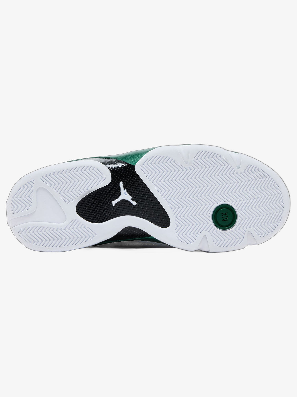 Jordan 14 Retro 'White Forest Green (2026)' – sole