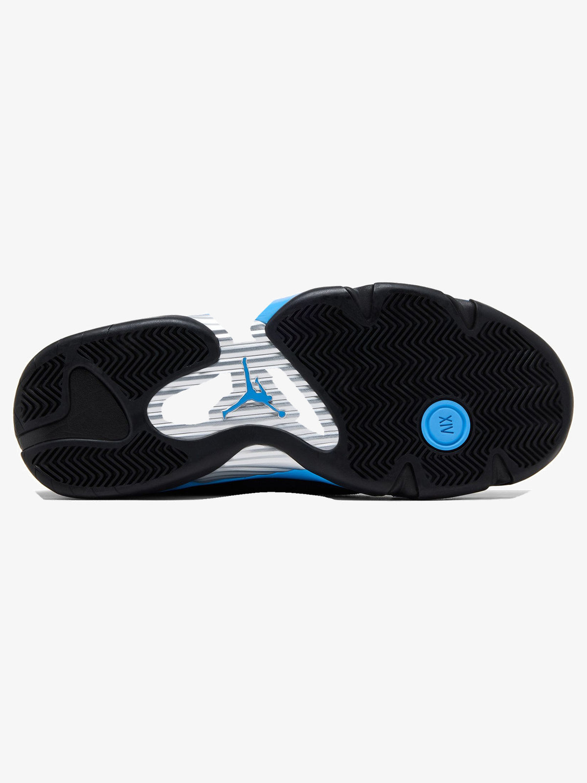 Jordan 14 Retro 'Black University Blue (2026)' – sole