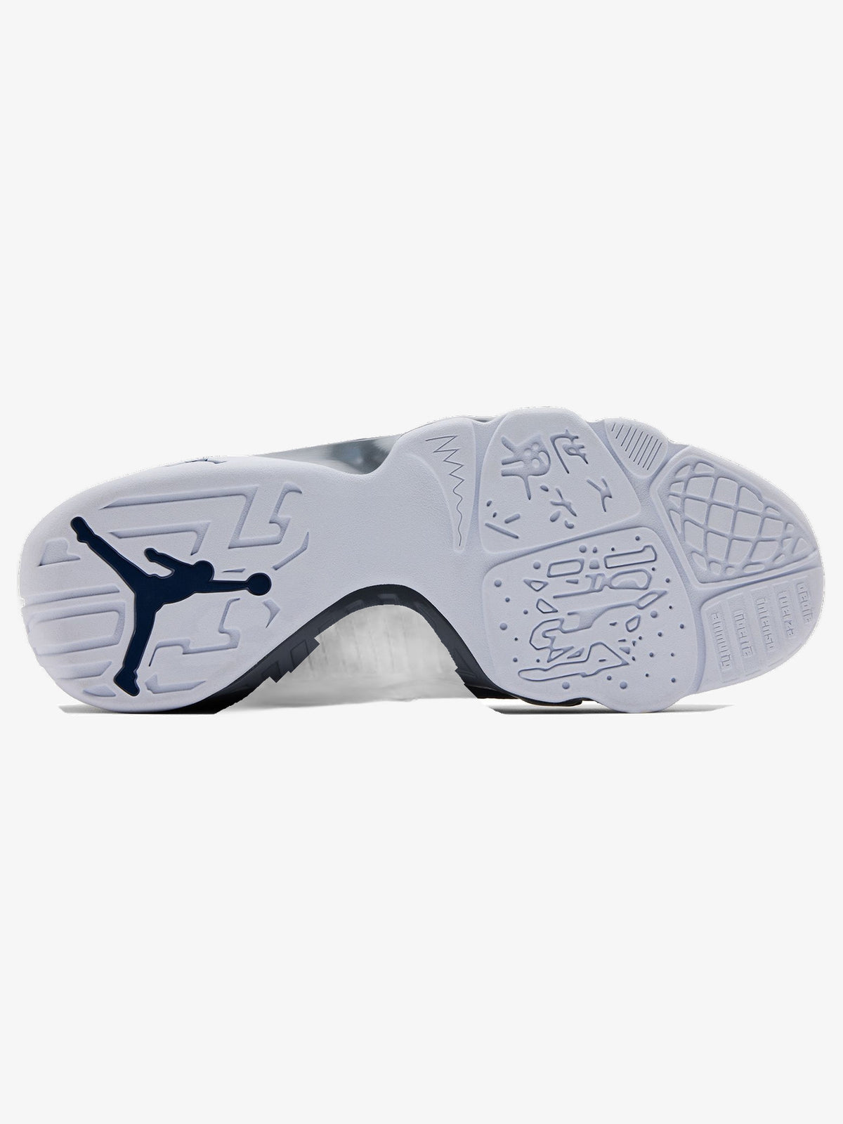 Jordan 9 Retro 'Flint Grey French Blue (2026)' – sole