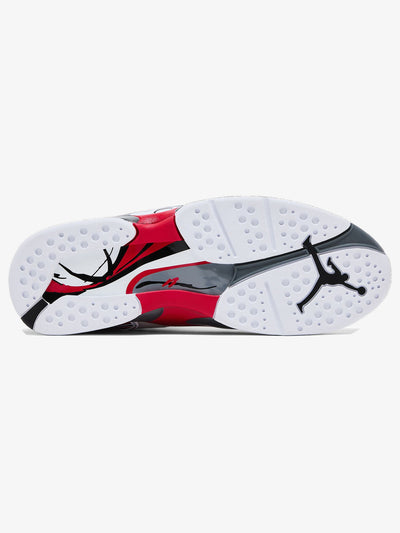 Jordan 8 Retro 'White True Red (2025)' – sole
