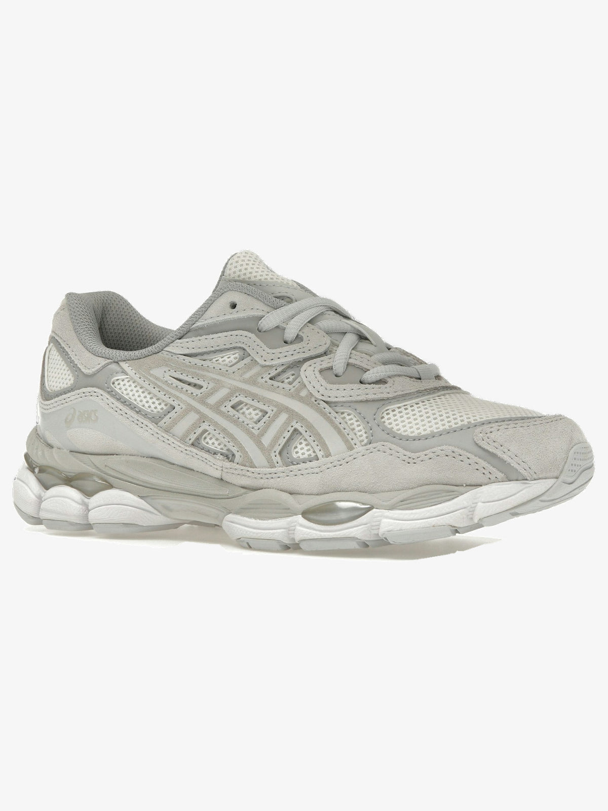 ASICS Gel-NYC 'Cream Cloud Grey' – front three-quarter