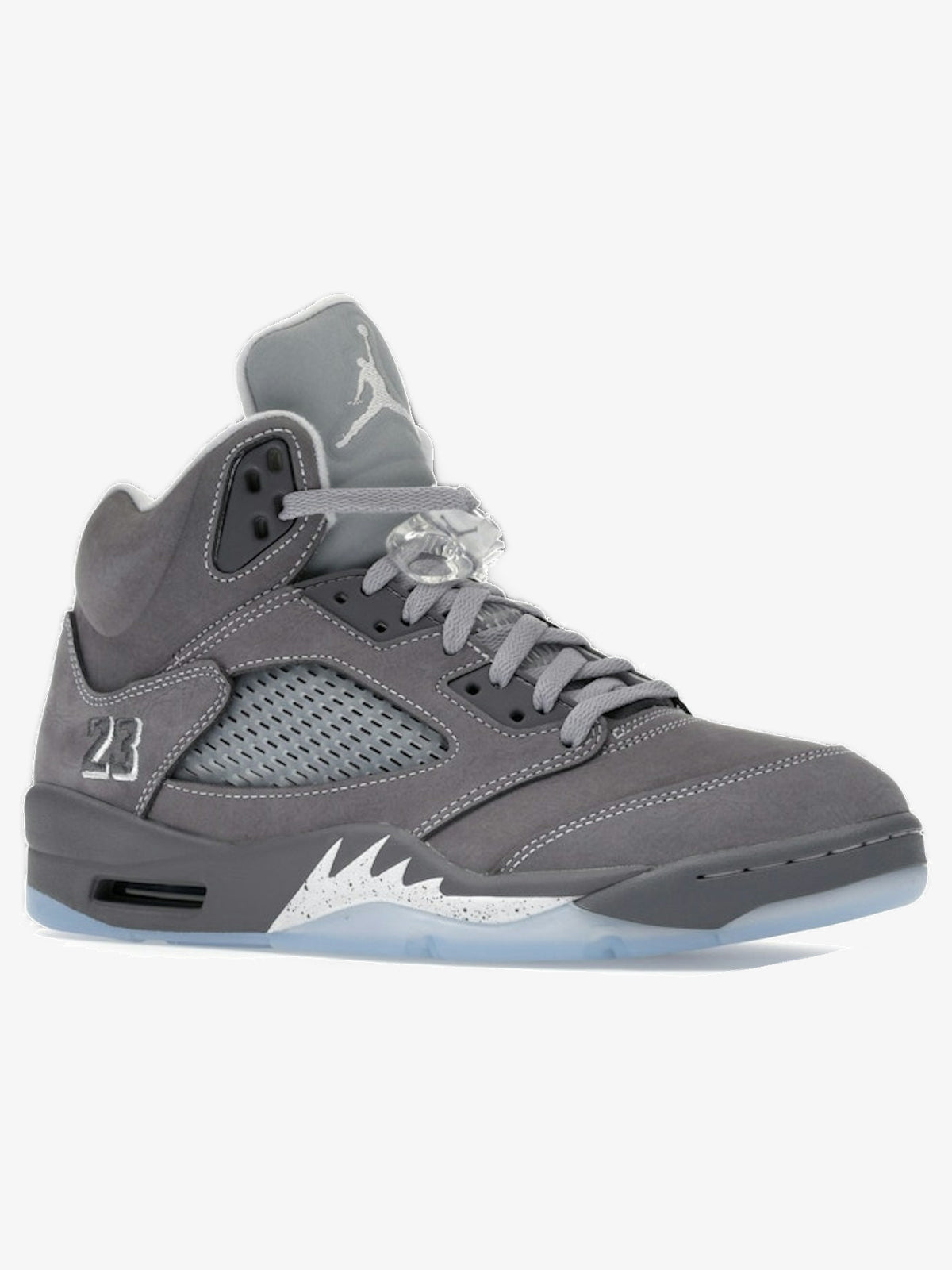 Jordan 5 Retro 'Wolf Grey (2026)' – front three-quarter