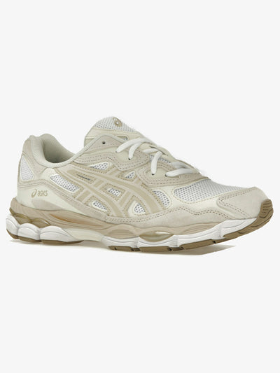 ASICS Gel-NYC 'White Feather Grey' – front three-quarter