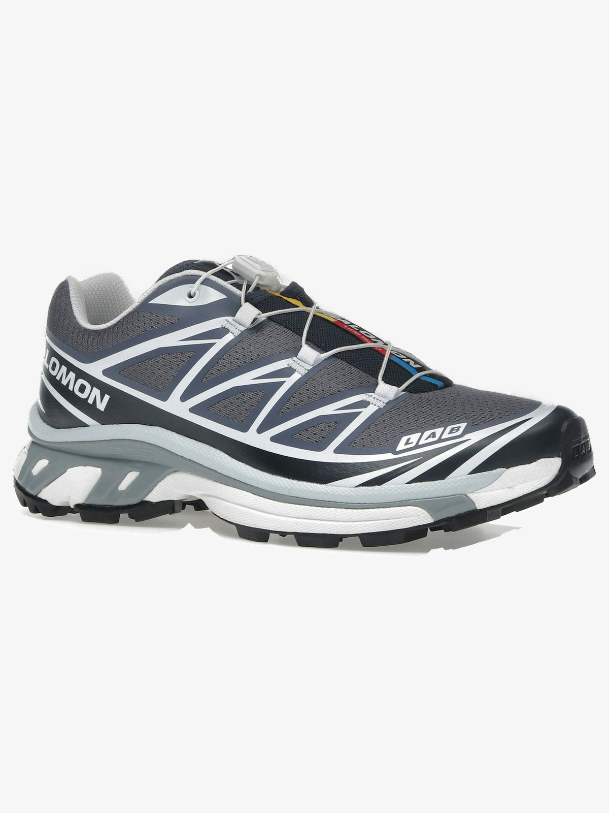 Salomon XT-6 'Grisaille Blue Nights' – front three-quarter