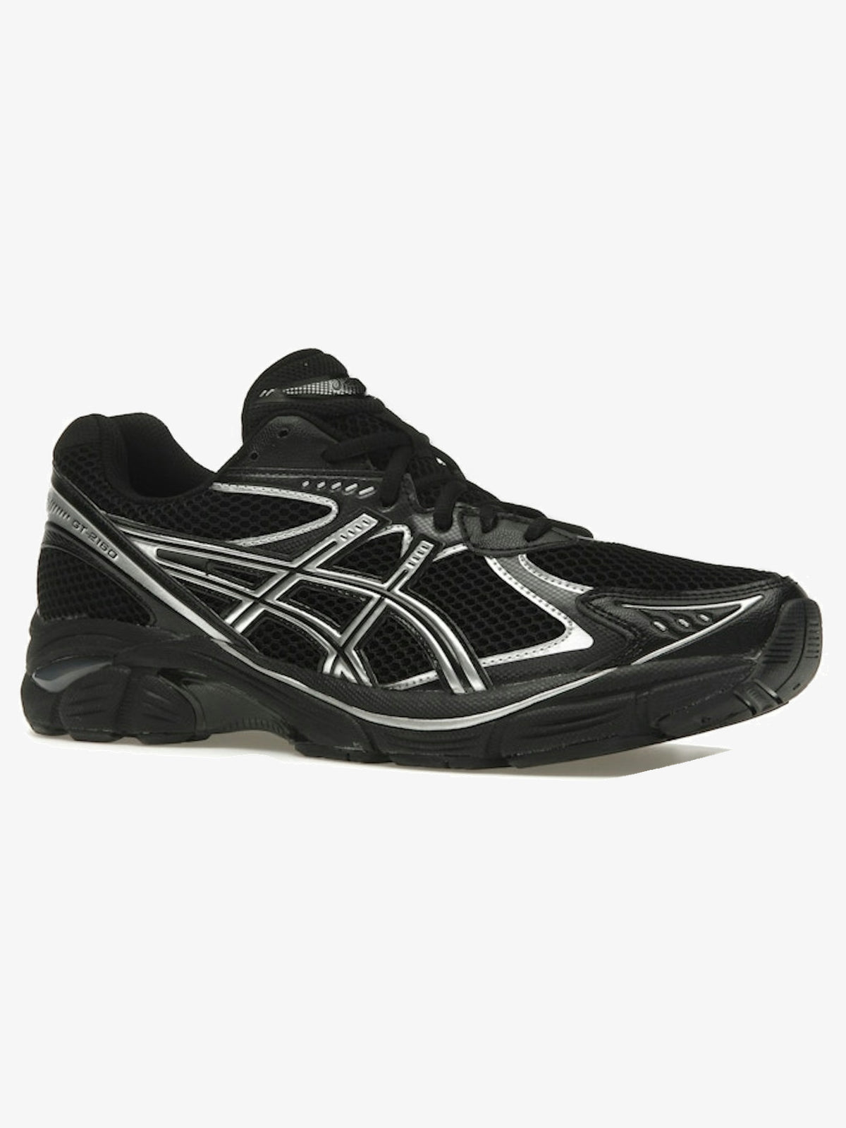 ASICS GT-2160 'Black Pure Silver' – front three-quarter
