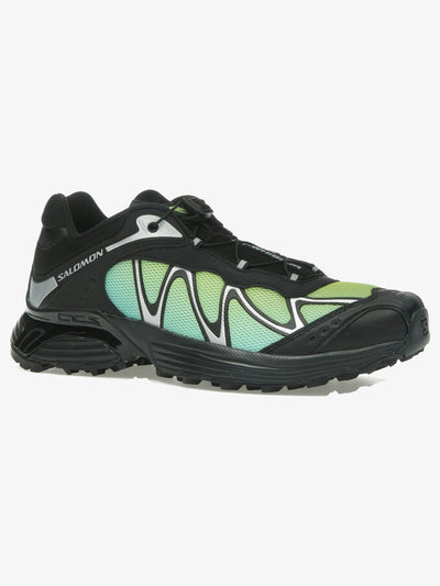 Salomon XT-Whisper 'Black Iced Aqua' – front three-quarter