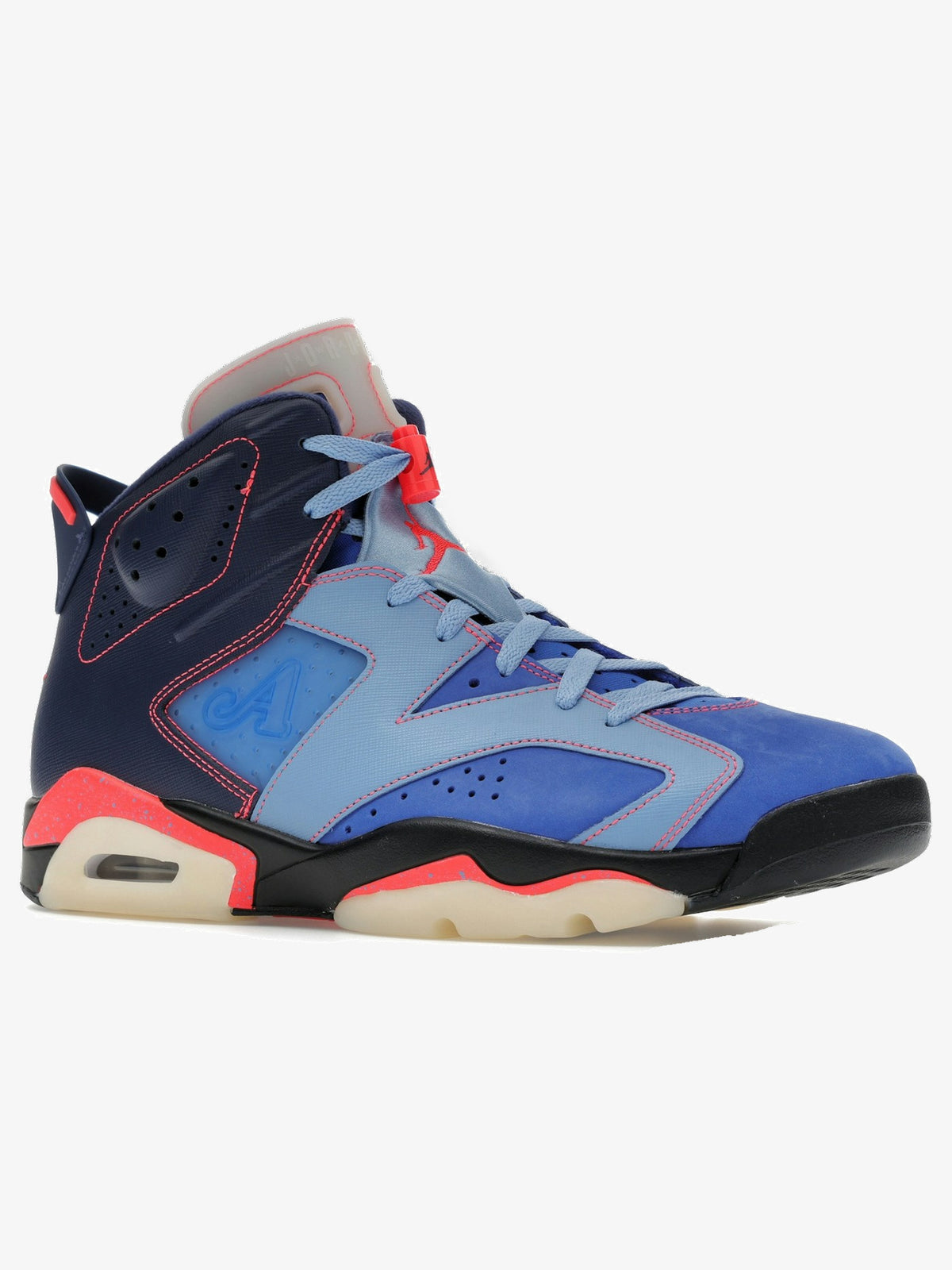 Jordan 6 Retro 'Awake NY Midnight Navy' – front three-quarter