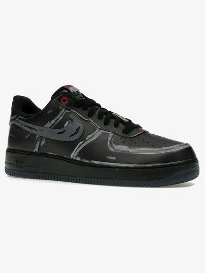 Nike Air Force 1 Low 'Scream Ghostface Black' – front three-quarter