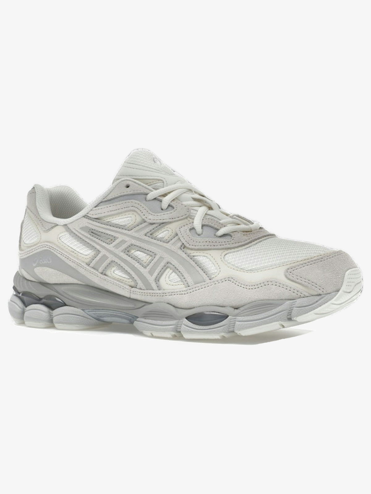 ASICS Gel-NYC 'Cream Grey' – front three-quarter