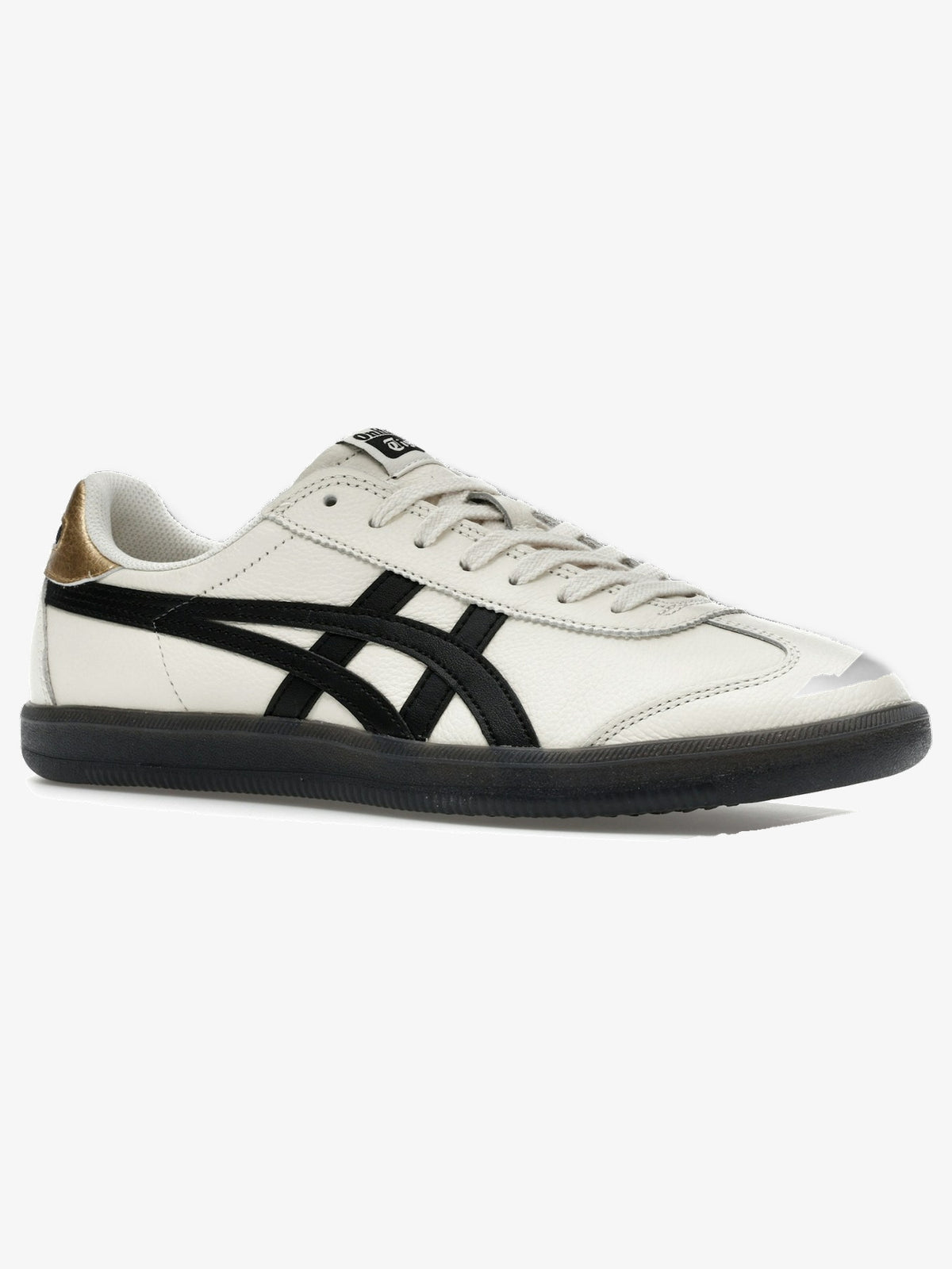 Onitsuka Tiger Tokuten 'White Black Gold' – front three-quarter