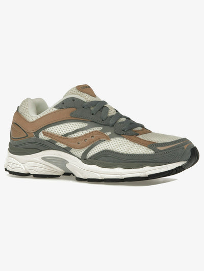 Saucony ProGrid Omni 9 'Green Cream' – front three-quarter