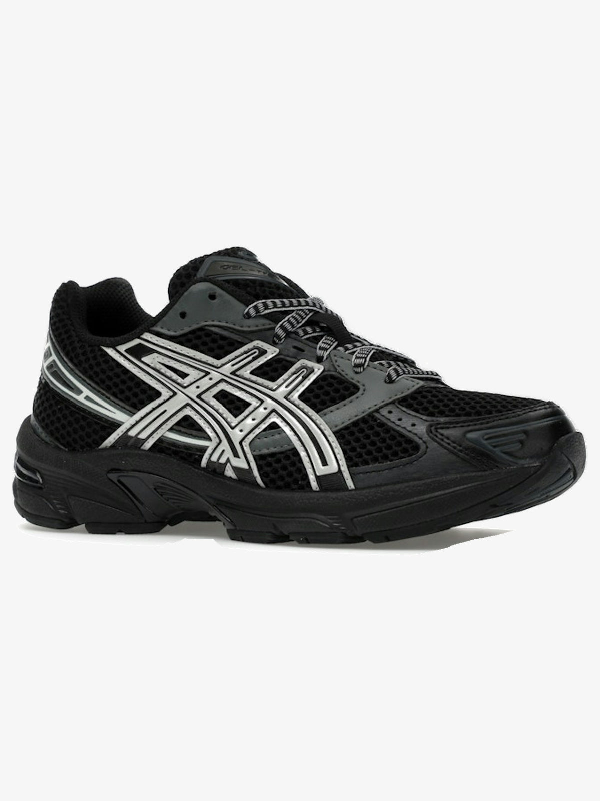 ASICS Gel-1130 'Black Glacier Grey' – front three-quarter