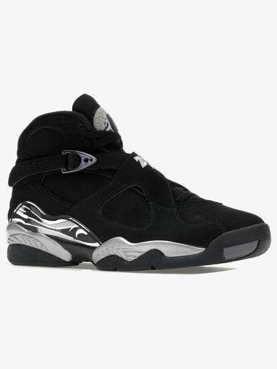 Jordan 8 Retro 'Chrome (2026)' – front three-quarter