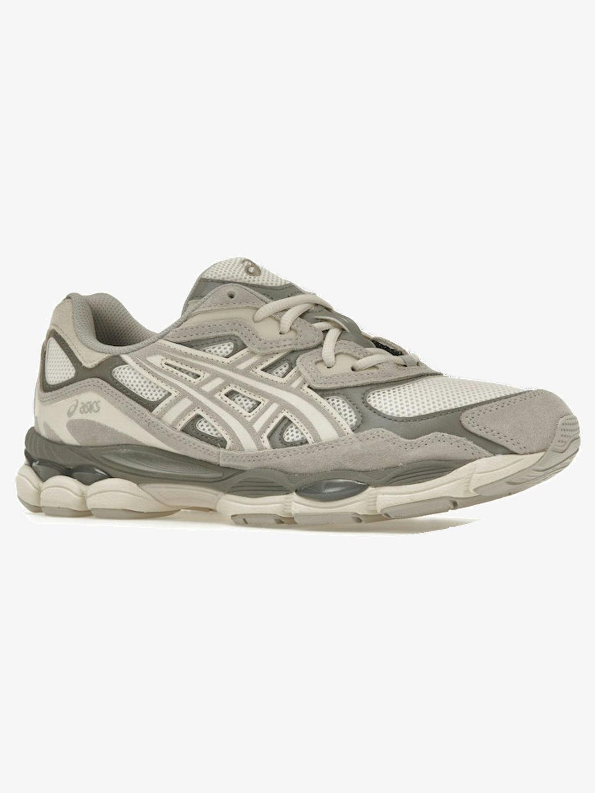 ASICS Gel-NYC 'Oyster Grey' – front three-quarter