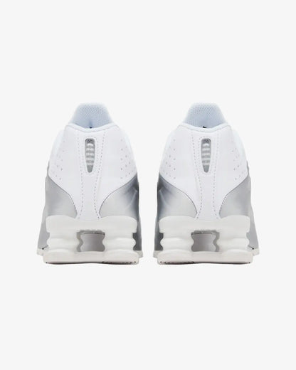 Nike Shox R4 GS White Metallic Silver 2025 Nike