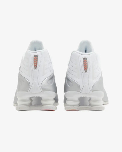 Nike Shox R4 White Metallic Wmns Nike