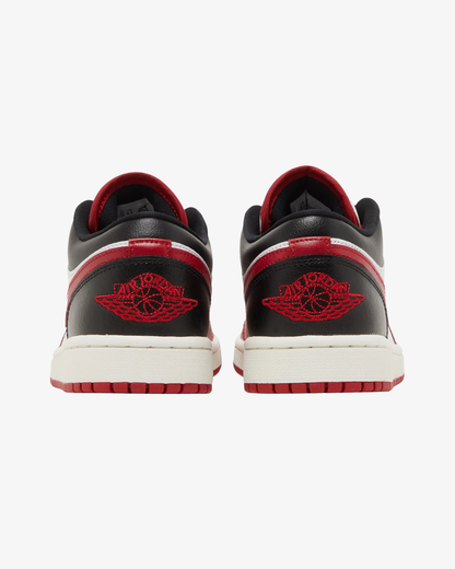 Air Jordan 1 Low White Gym Red Wmns