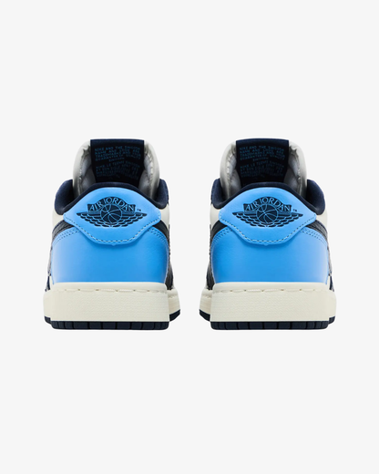 Air Jordan 1 Retro Low OG GS Obsidian UNC