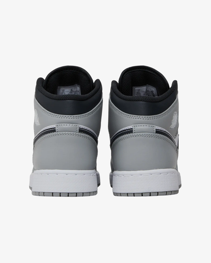 Air Jordan 1 Mid GS Light Smoke Grey
