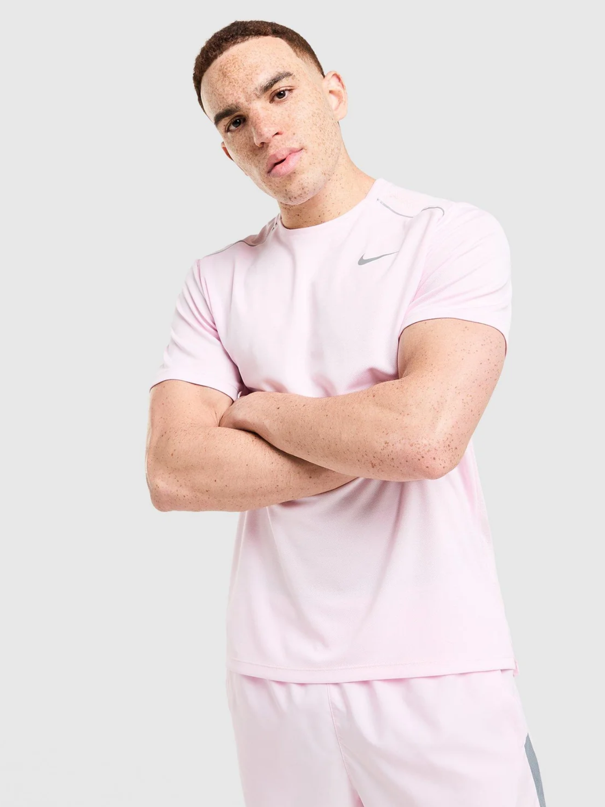 Nike Miler 1.0 Tee (Pink)
