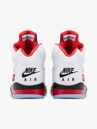 Jordan 5 Retro 'Fire Red Black Tongue (2025)' – back