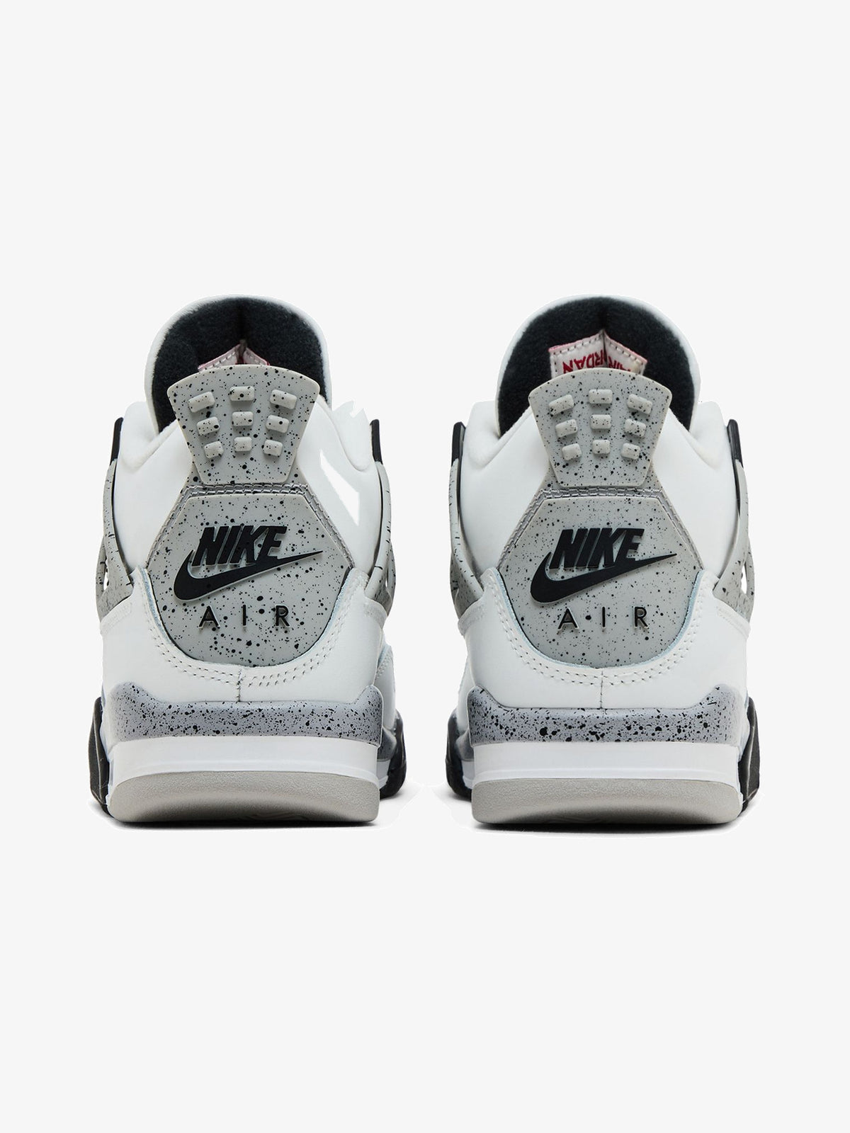 Jordan 4 Retro 'White Cement (2025)' (GS) – back