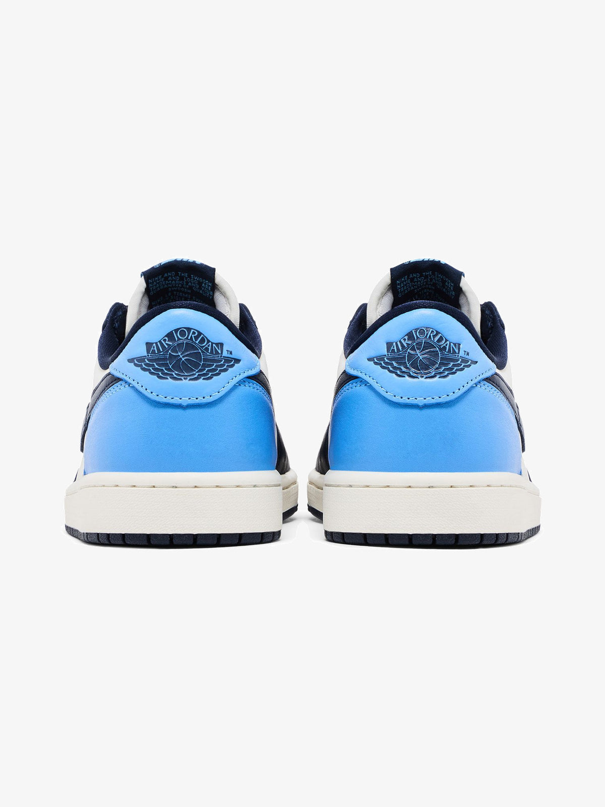 Jordan 1 Low OG 'Obsidian UNC' – back