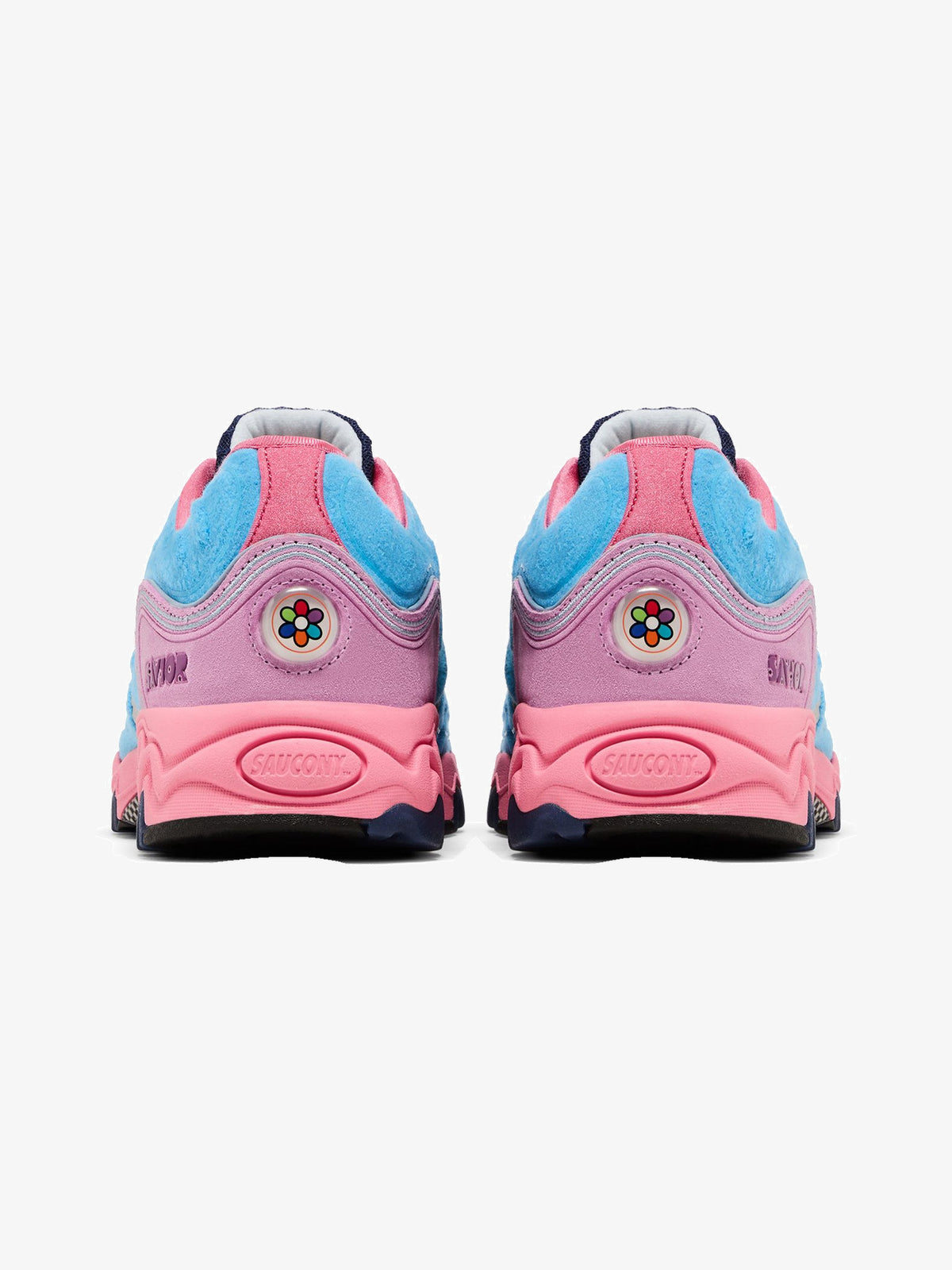 Saucony Matrix 'Jae Tips No Shoes In The House Blue Pink' – back