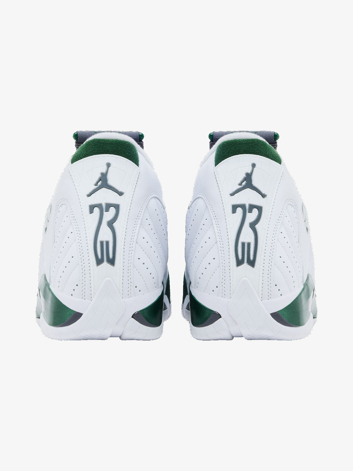 Jordan 14 Retro 'White Forest Green (2026)' – back