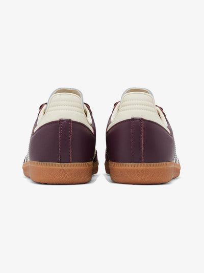 adidas Samba OG 'Maroon Gold Metallic' (W) – back