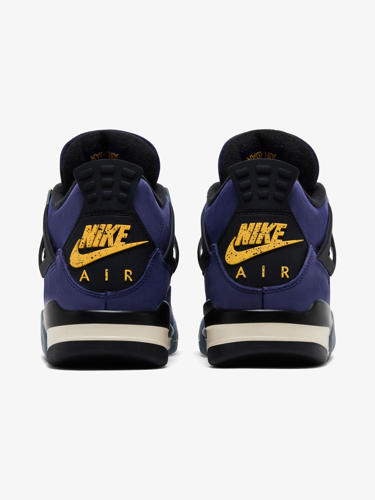 Jordan 4 Retro 'Lakers' (GS) – back