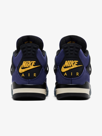 Jordan 4 Retro 'Lakers' (GS) – back