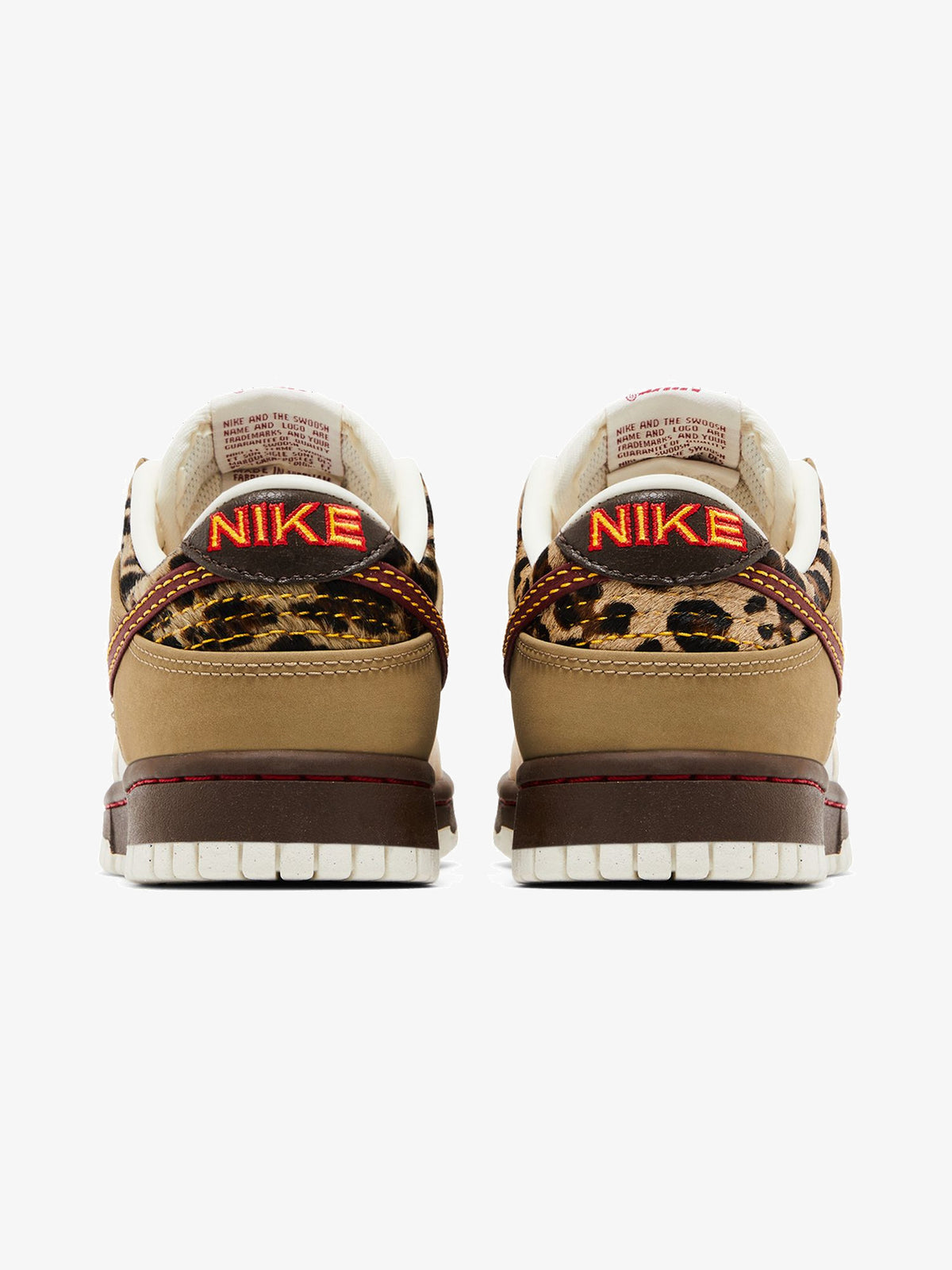 Nike Dunk Low Retro 'Khaki Team Red Pearl White' (W) – back