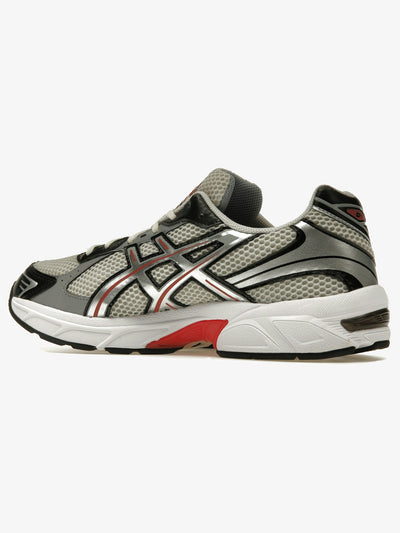 ASICS Gel-1130 'Smoke Grey Pure Silver Red' – rear three-quarter