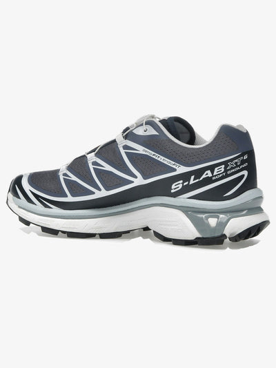 Salomon XT-6 'Grisaille Blue Nights' – rear three-quarter