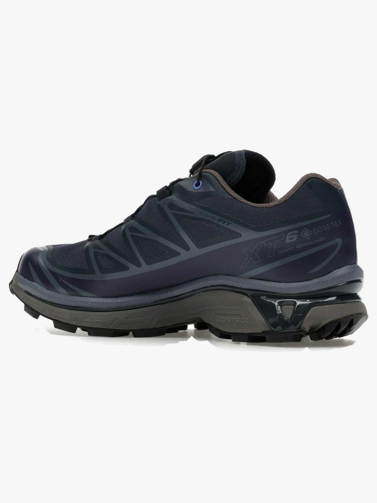 Salomon XT-6 Gore-Tex 'Blue Nights Plum Kitten' – rear three-quarter
