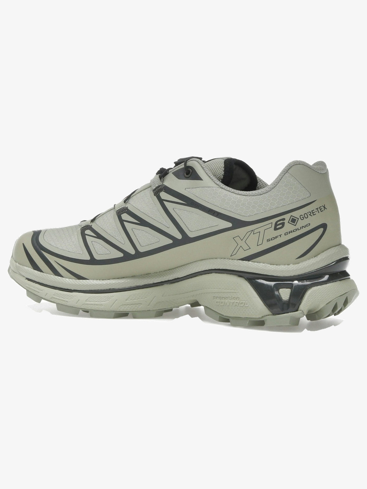 Salomon XT-6 Gore-Tex 'Tea Peat' – rear three-quarter