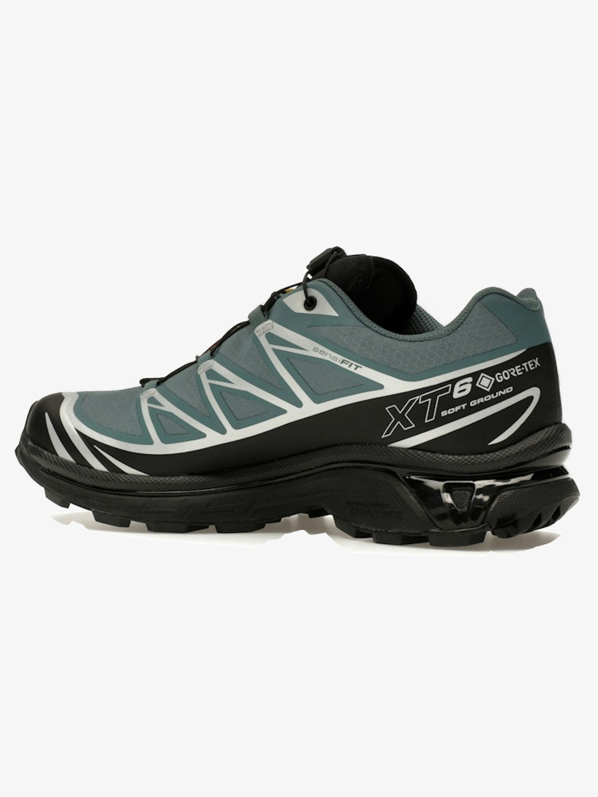 Salomon XT-6 Gore-Tex 'North Atlantic Black' – rear three-quarter