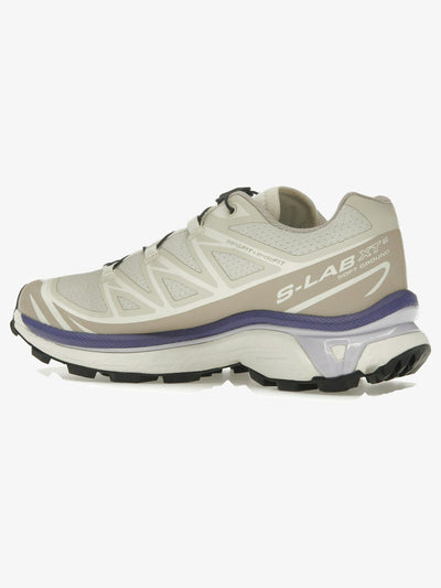 Salomon XT-6 'Milk Silver Cloud' – rear three-quarter