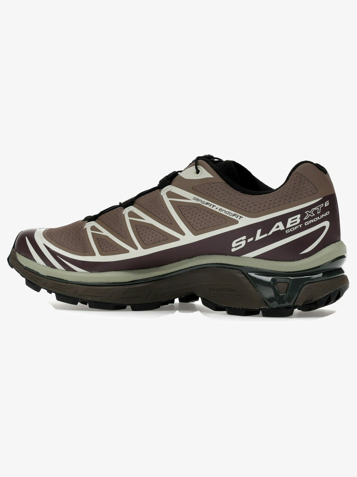Salomon XT-6 'Walnut Huckleberry' – rear three-quarter
