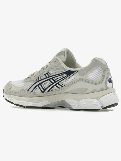 ASICS Gel-NYC 'White Midnight Navy Grey' – rear three-quarter