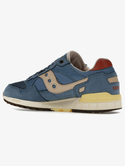 Saucony Shadow 5000 Premium 'Denim Yellow' – rear three-quarter