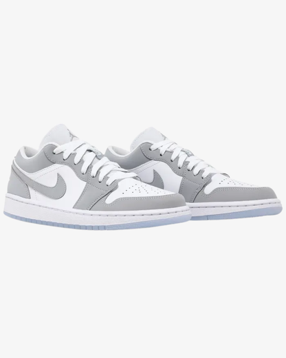 Air Jordan 1 Low White Wolf Grey Wmns