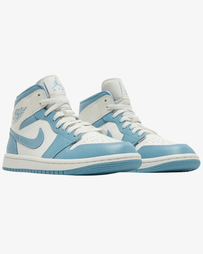 Air Jordan 1 Mid University Blue Wmns Air Jordan