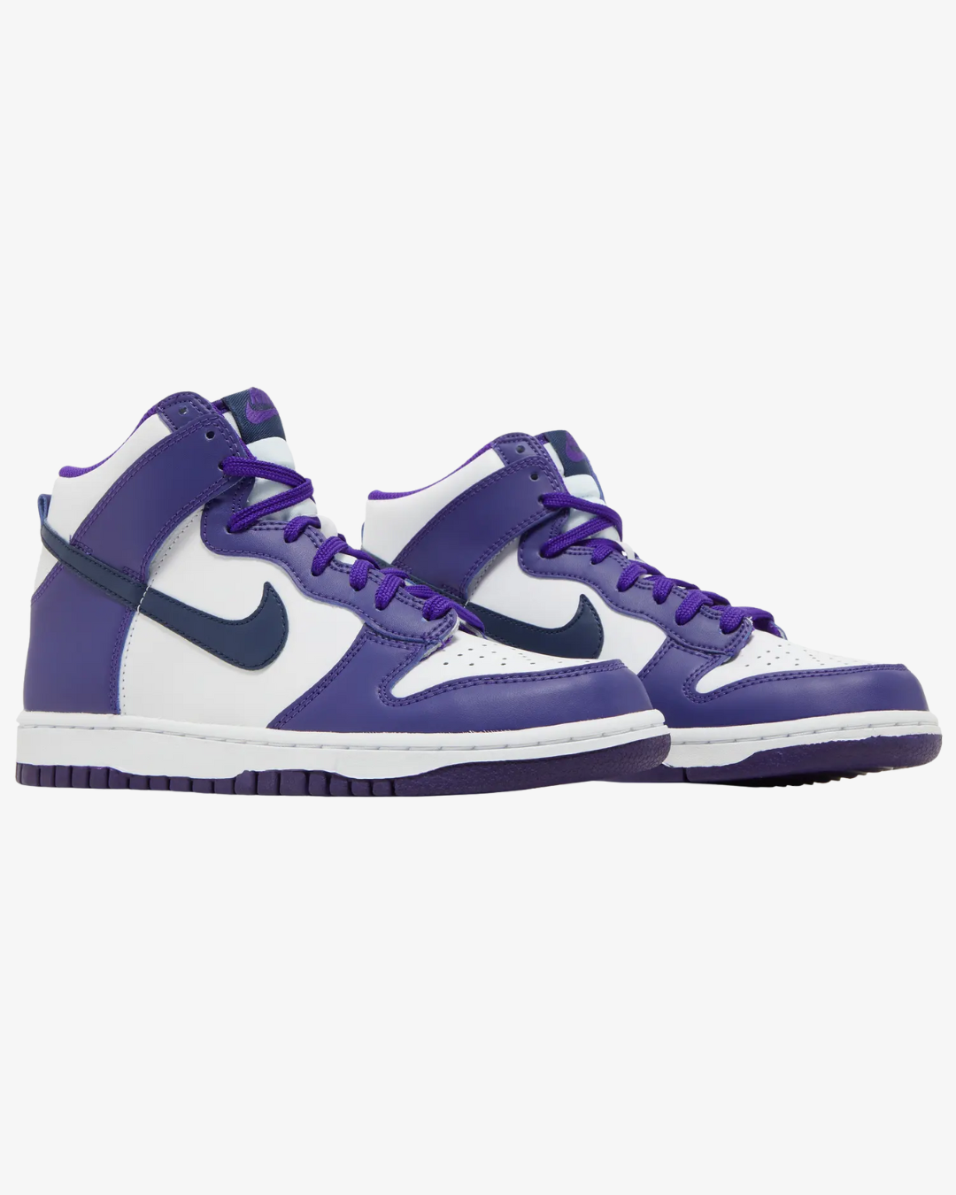 Nike Dunk High GS Electro Purple Midnight Navy