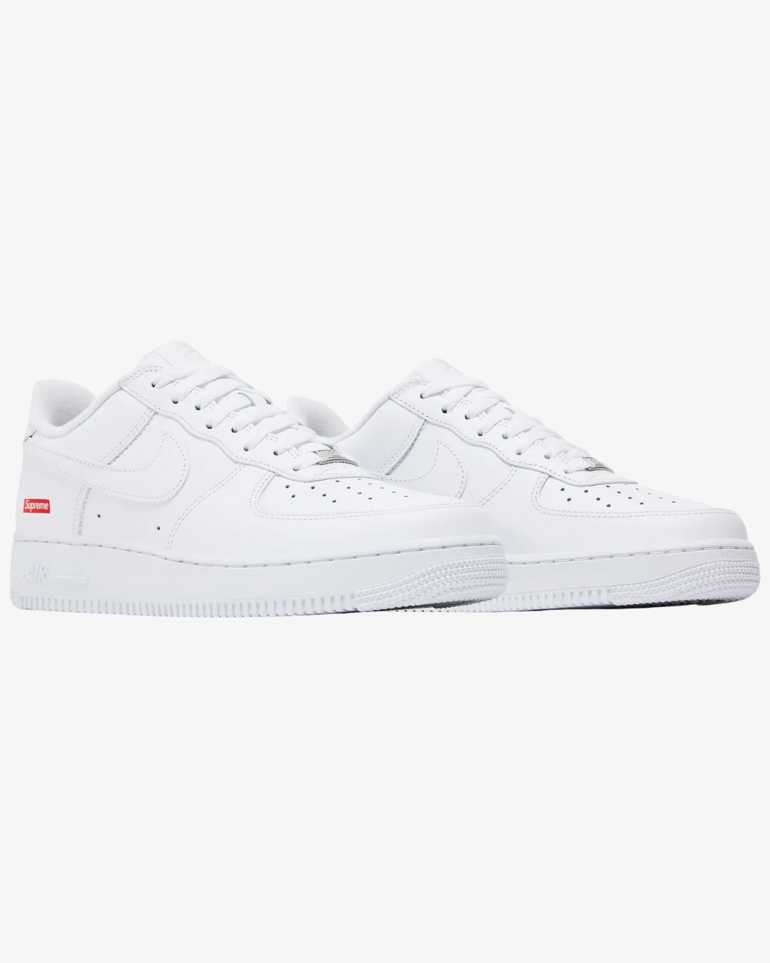 Supreme x Nike Air Force 1 Low Box Logo - White