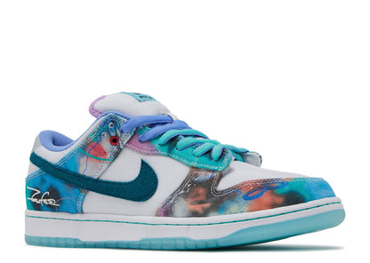 Futura Laboratories x Dunk Low SB Bleached Aqua